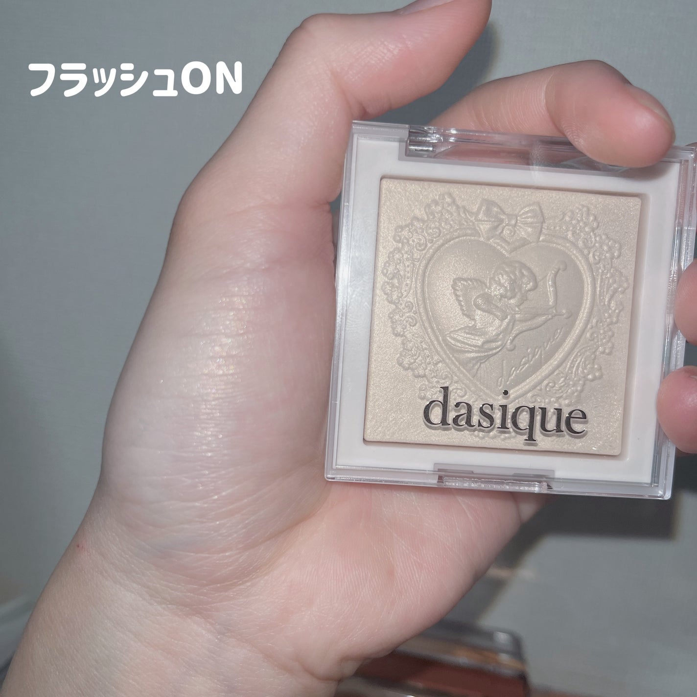 ラックスグロウハイライター/dasique/パウダーハイライトを使ったクチコミ(3枚目)