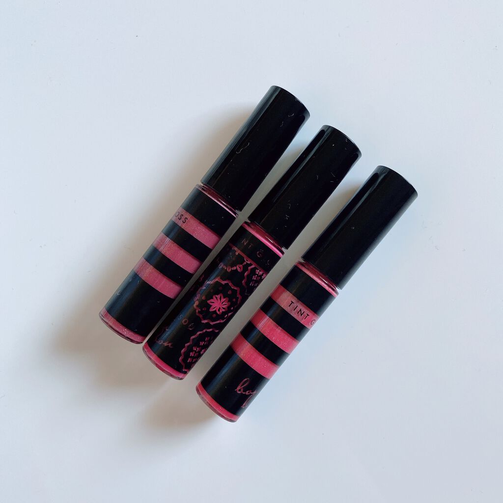 ティントグロス 11 コーラルレッド/ボンボン/リップグロスを使ったクチコミ（2枚目）