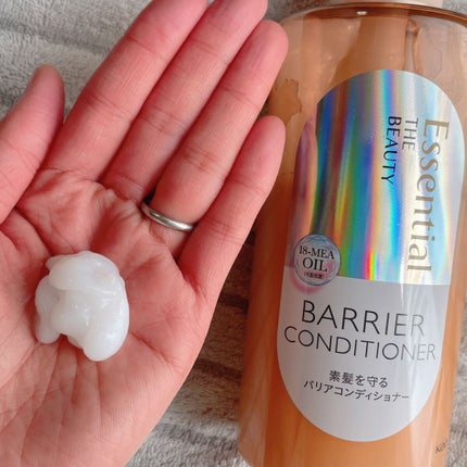ザビューティ 髪のキメ美容素髪を守る バリアシャンプー/コンディショナー/エッセンシャル/シャンプー・コンディショナーを使ったクチコミ(4枚目)