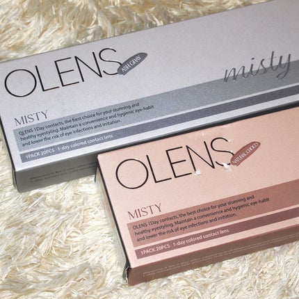 ミスティワンデー/OLENS/カラーコンタクトレンズを使ったクチコミ(5枚目)