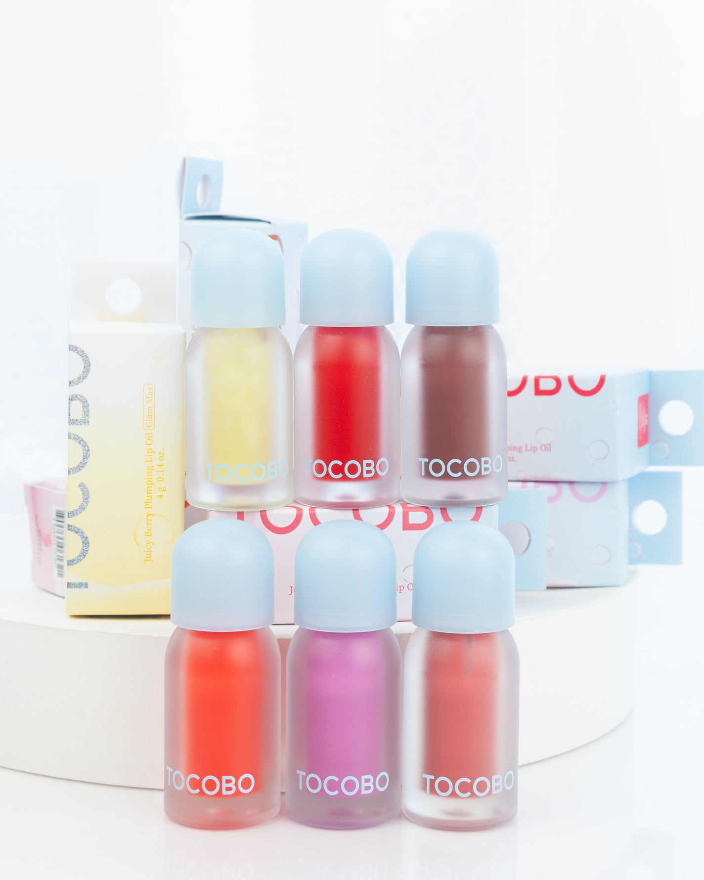 ジューシーベリープランピングリップオイル/TOCOBO/リップグロスを使ったクチコミ(1枚目)