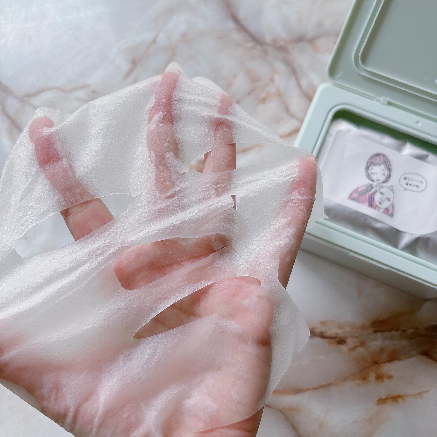 クリアターン まいにち毛穴小町マスク/クリアターン/シートマスク・パックを使ったクチコミ（2枚目）