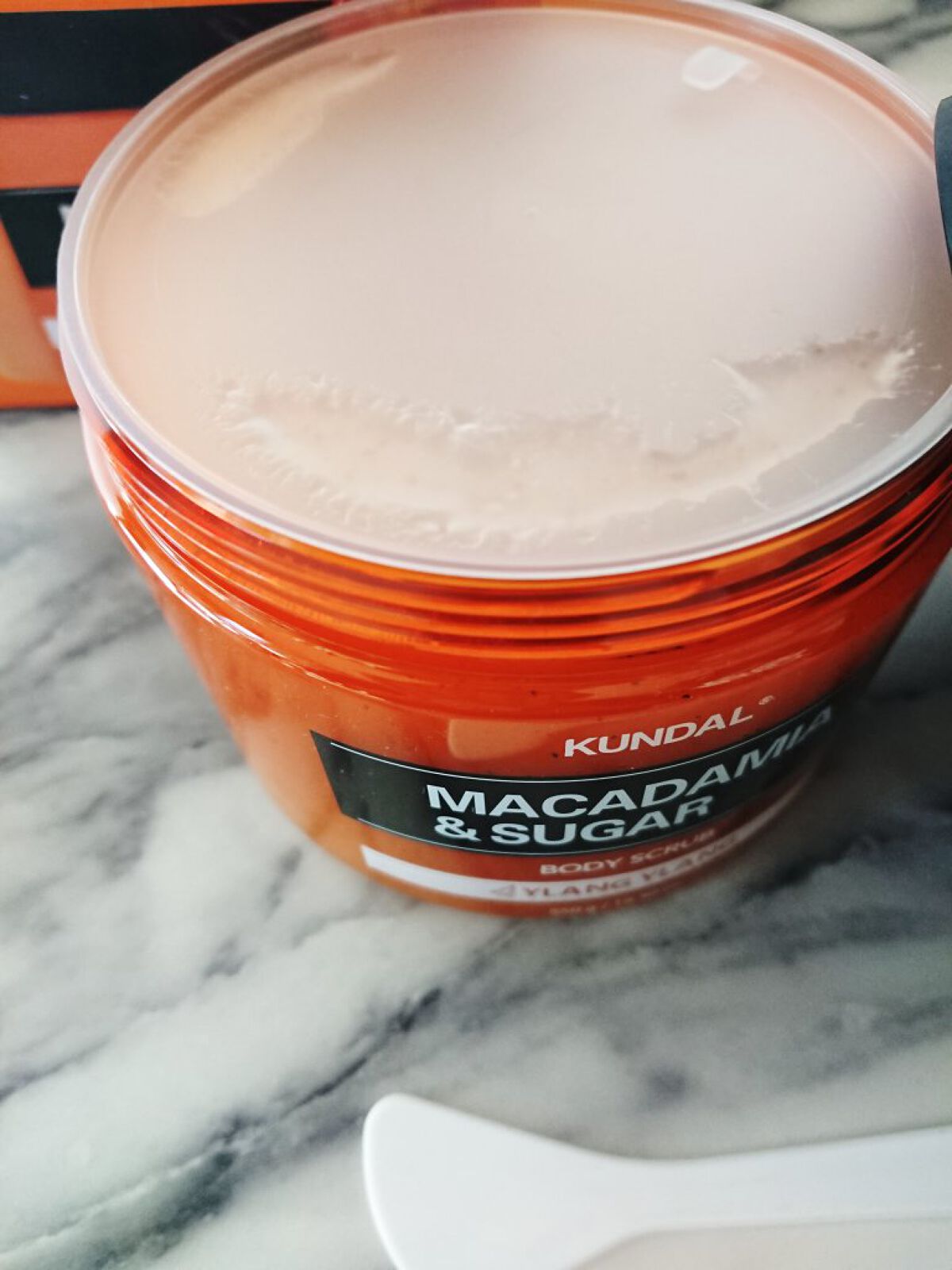 シュガーボディスクラブ クリーンソープ/KUNDAL/ボディスクラブを使ったクチコミ(2枚目)