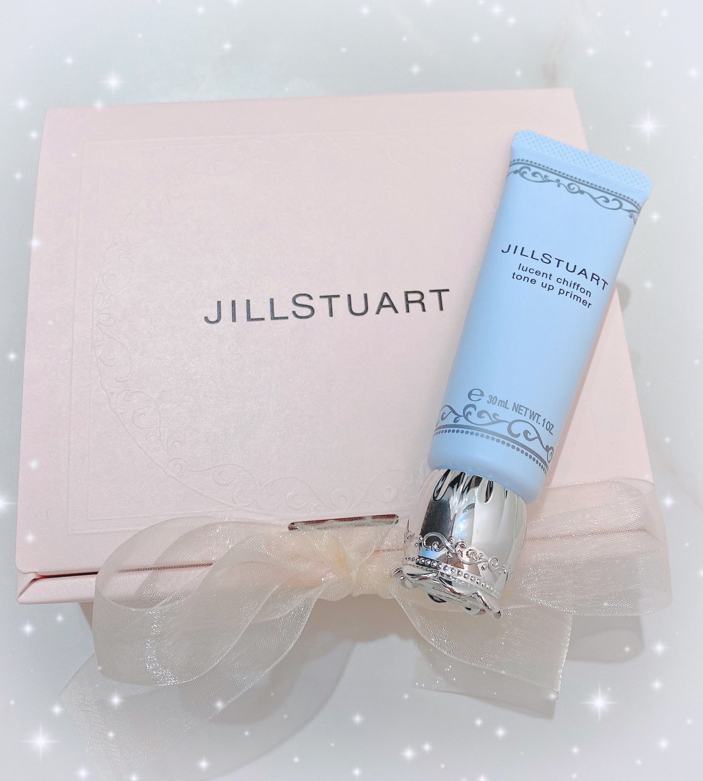 ジルスチュアート ルーセントシフォン トーンアップ プライマー/JILL STUART/化粧下地を使ったクチコミ(1枚目)