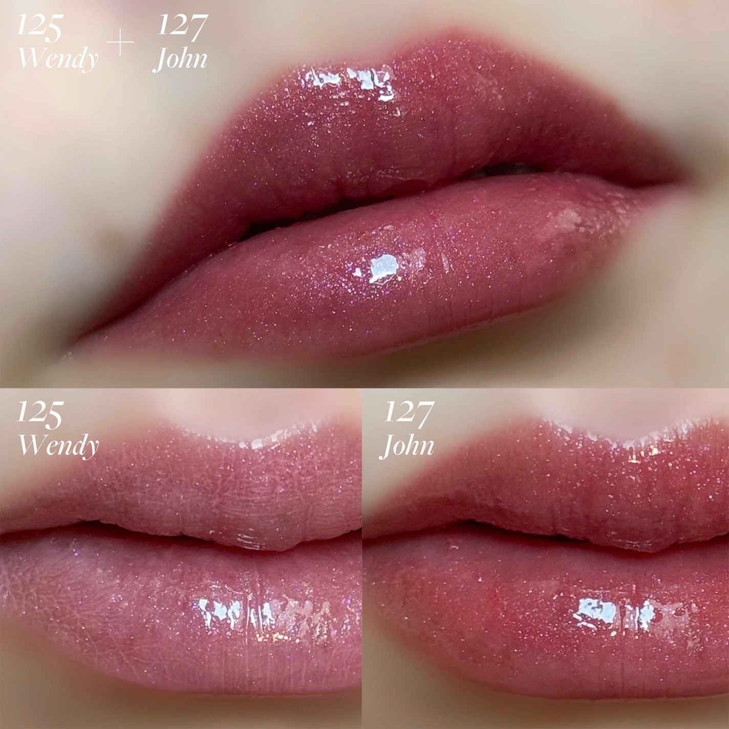 ボリュームパールキッスグロス/Dinto/リップグロスを使ったクチコミ(7枚目)