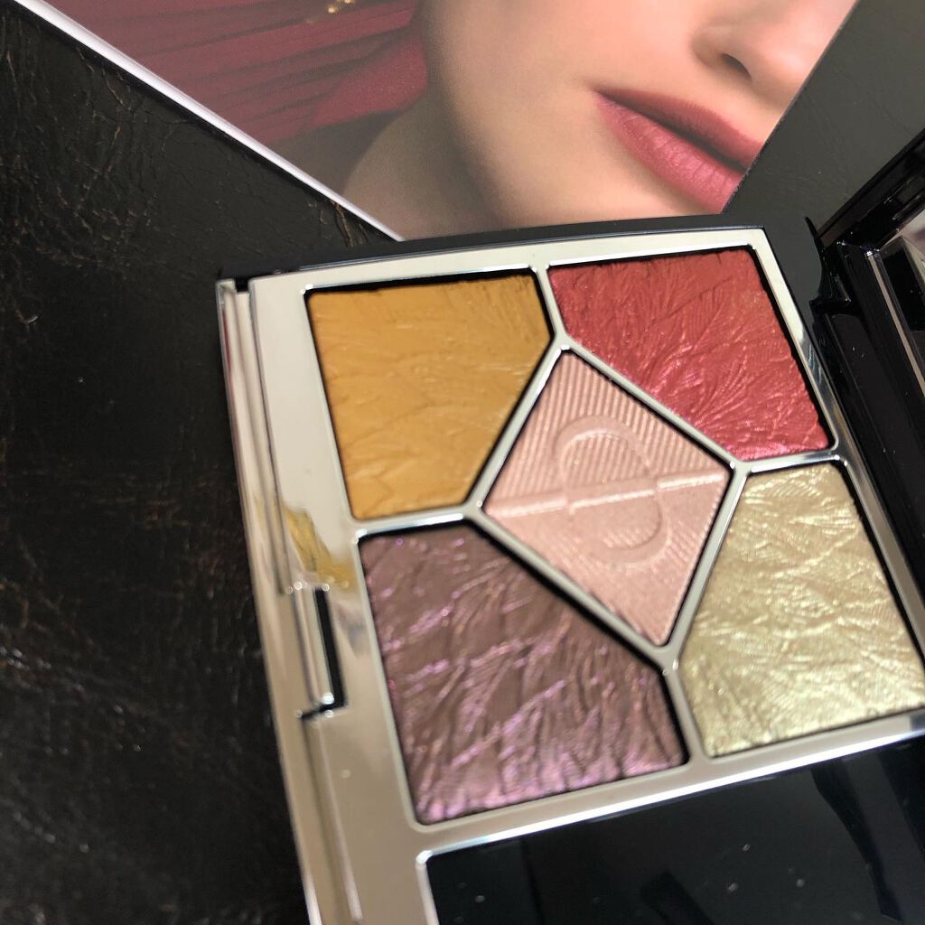 サンク クルール クチュール<バーズ オブ ア フェザー>/Dior/アイシャドウパレットを使ったクチコミ(6枚目)