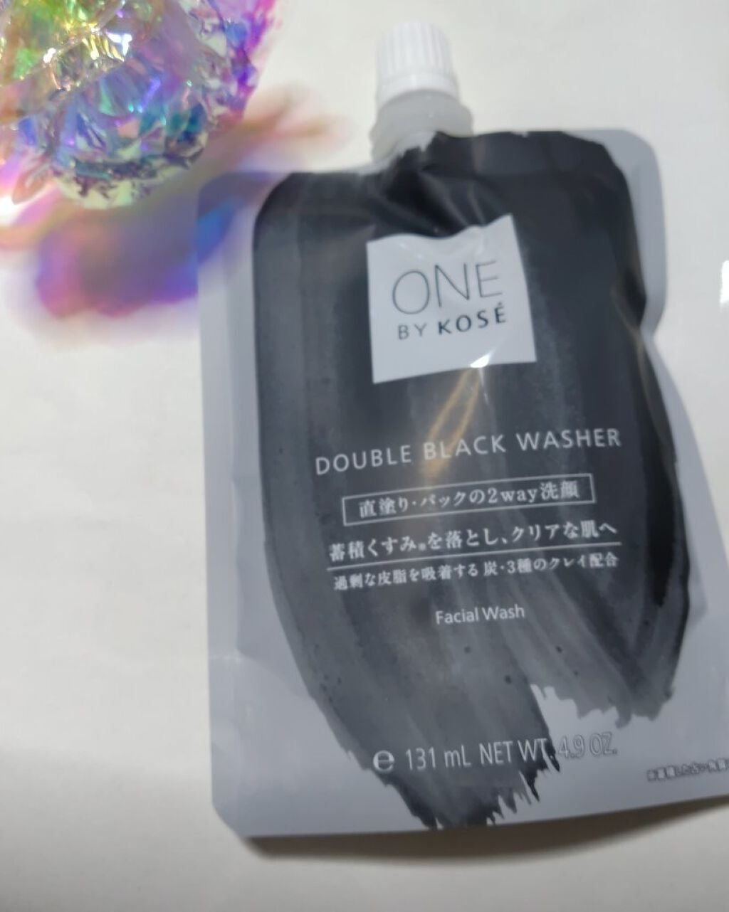 ダブル ブラック ウォッシャー/ONE BY KOSE/その他洗顔料を使ったクチコミ(1枚目)