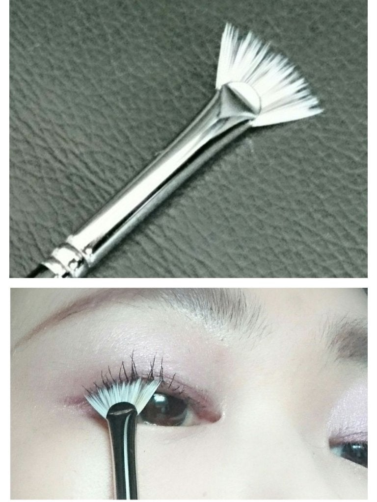 J4006 マスカラ 扇段/白鳳堂/メイクブラシを使ったクチコミ(2枚目)