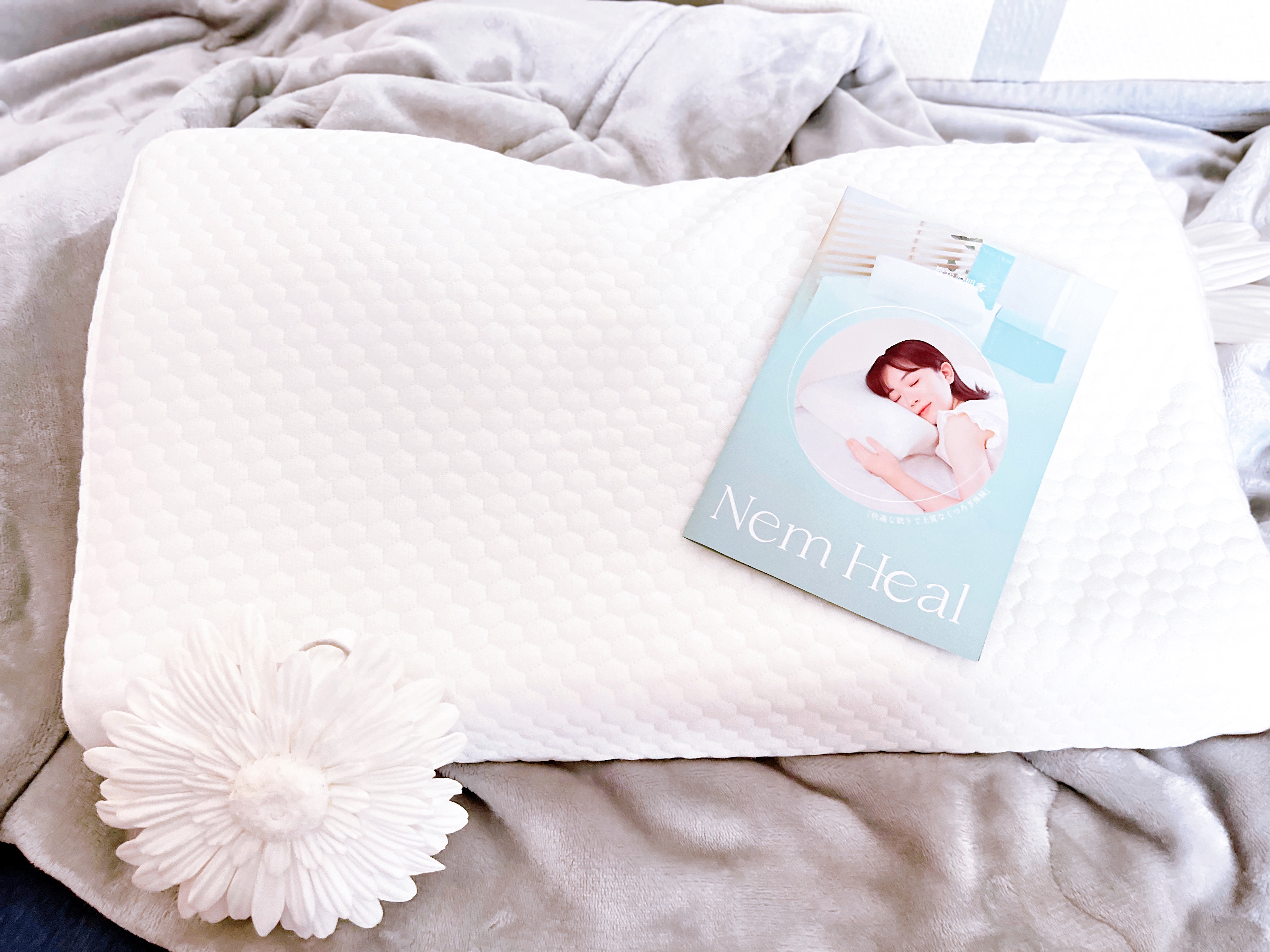 4段階高さ調整付の低反発枕  Nem Heal /ウェルヴィーナス/その他を使ったクチコミ（2枚目）