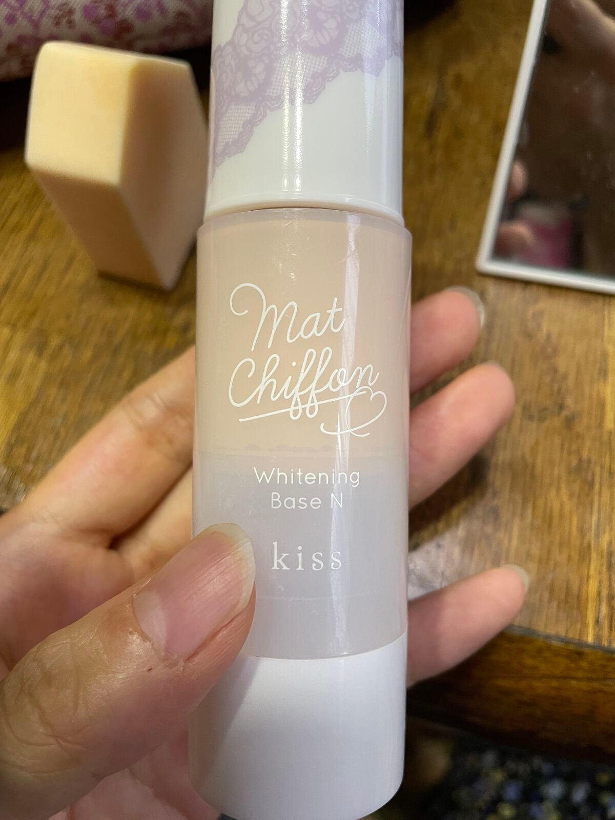 マットシフォン UVホワイトニングベースN/KiSS/化粧下地を使ったクチコミ(1枚目)