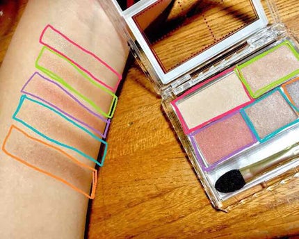 パーフェクトマルチアイズ/キャンメイク/アイシャドウパレットを使ったクチコミ(2枚目)