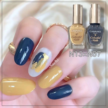 カラフルネイルズ/キャンメイク/マニキュアを使ったクチコミ(5枚目)