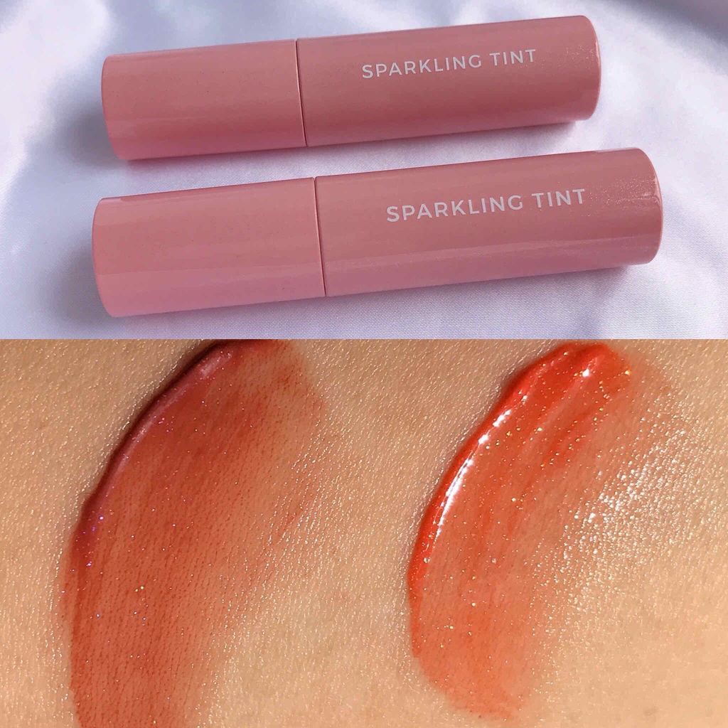 アピュー ジューシーパン スパークリングティント/A’pieu/口紅を使ったクチコミ（1枚目）