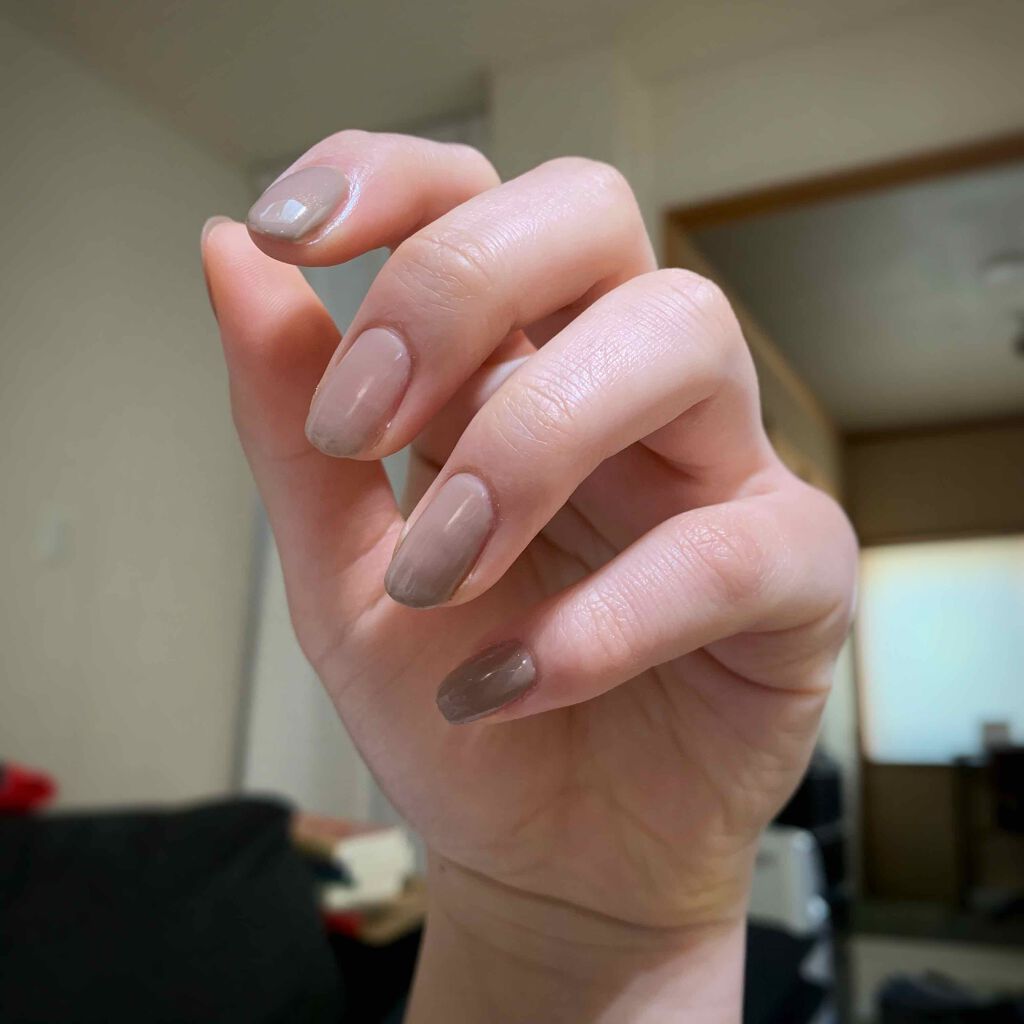 エテュセ ジェルカラーコート/ettusais/オールインワンネイルを使ったクチコミ（1枚目）