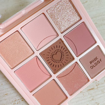 マイフェイブムードアイパレット 9カラー/HOLIKA HOLIKA/アイシャドウパレットを使ったクチコミ(5枚目)