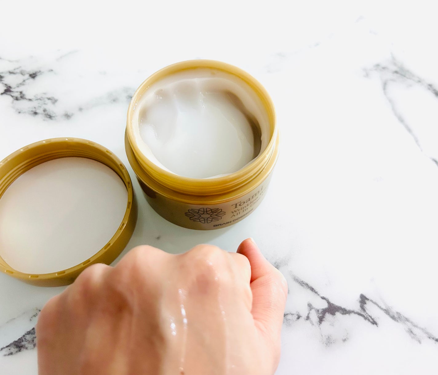 Toami リンクレスホワイトオールインワンジェル/Toami/オールインワン化粧品を使ったクチコミ(2枚目)