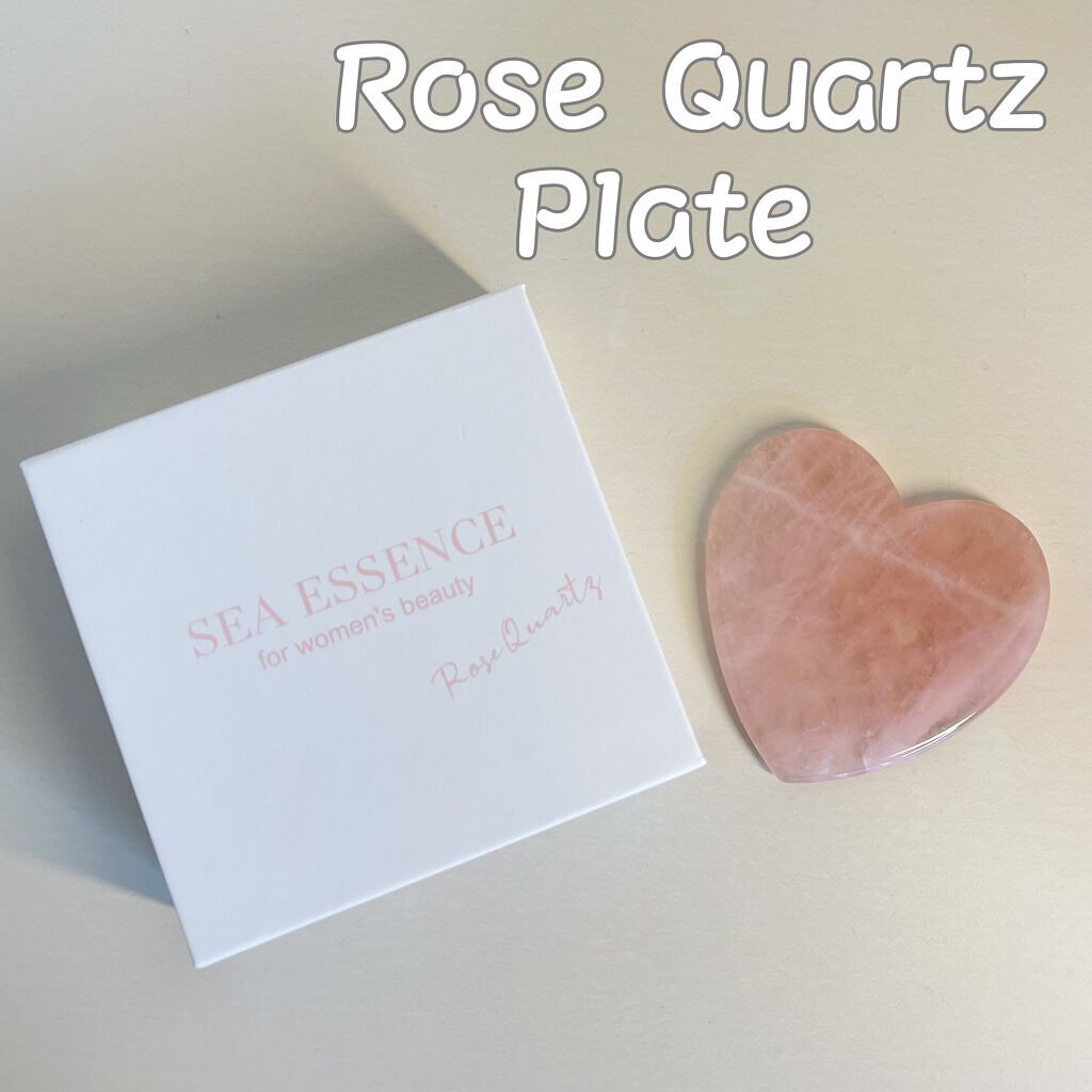 ローズクォーツ美顔プレート/SEA ESSENCE/美顔器・マッサージを使ったクチコミ（1枚目）