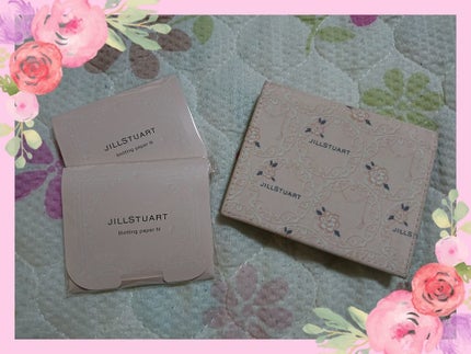 ブロッティングペーパー N/JILL STUART/あぶらとり紙を使ったクチコミ(1枚目)