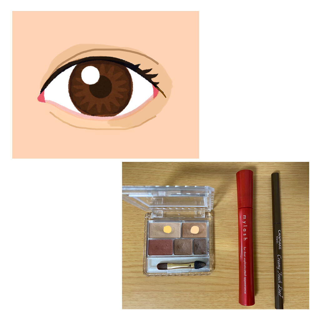 パーフェクトマルチアイズ/キャンメイク/アイシャドウパレットを使ったクチコミ（1枚目）