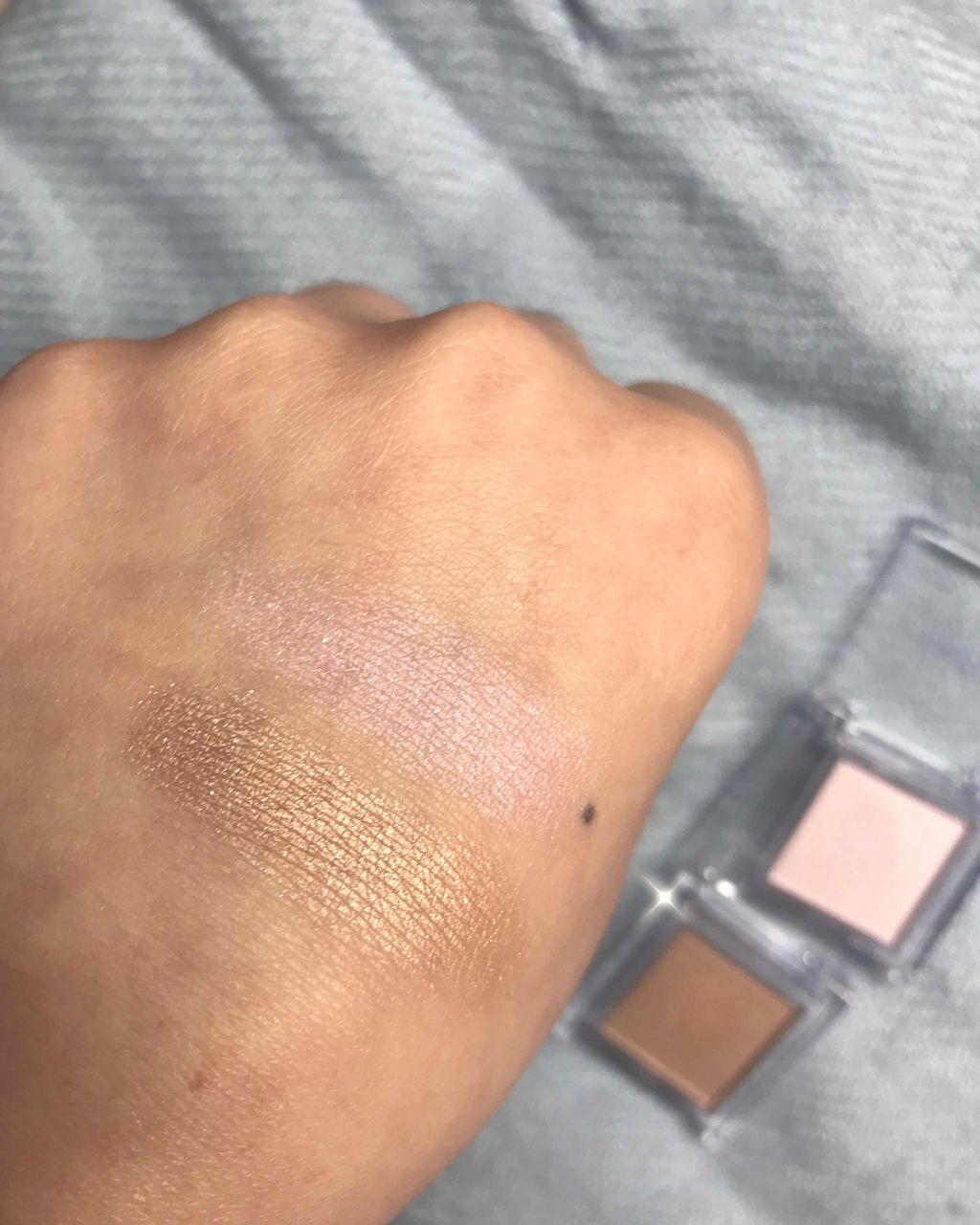 ブライトアップアイシャドウ/media/単色アイシャドウを使ったクチコミ(3枚目)