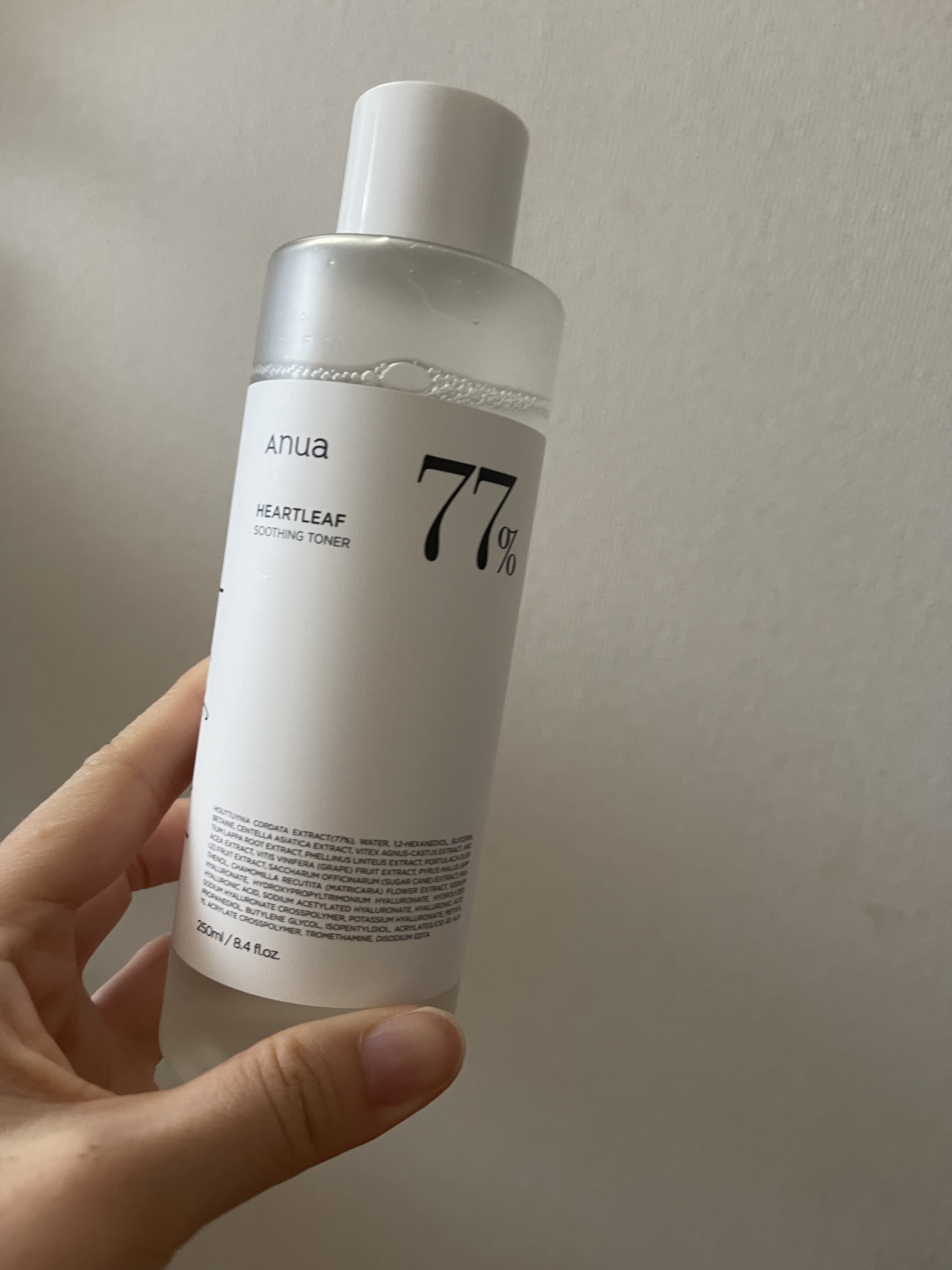 ドクダミ 77 スージングトナー/Anua/化粧水を使ったクチコミ（1枚目）