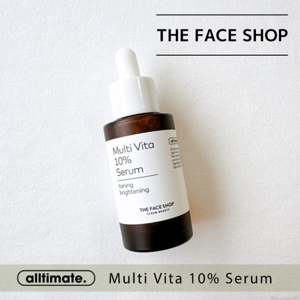 オールティメット マルチビタ10%セラム/THE FACE SHOP/美容液を使ったクチコミ(1枚目)