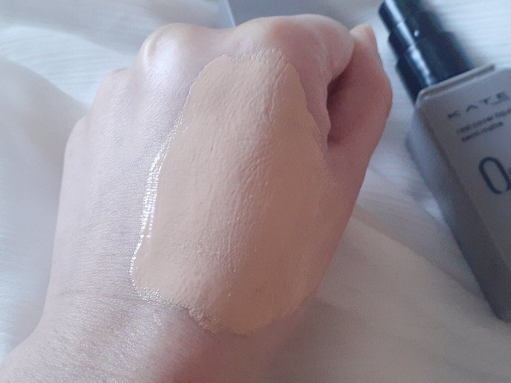 リアルカバーリキッド（セミマット）/KATE/リキッドファンデーションを使ったクチコミ（2枚目）