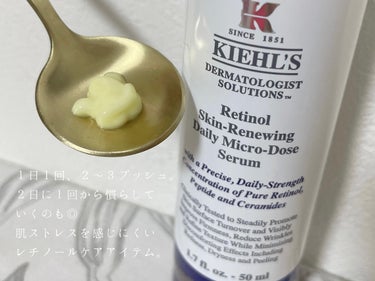 DS RTN リニューイング セラム 50ml/Kiehl's/美容液を使ったクチコミ（3枚目）