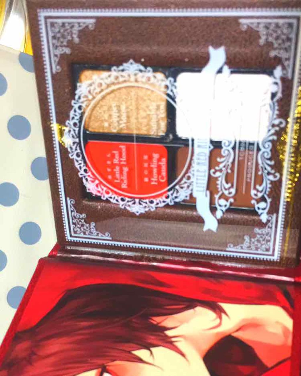 【TCB堂】童話モチーフコスメ「赤ずきん」/cosme play/アイシャドウパレットを使ったクチコミ(2枚目)