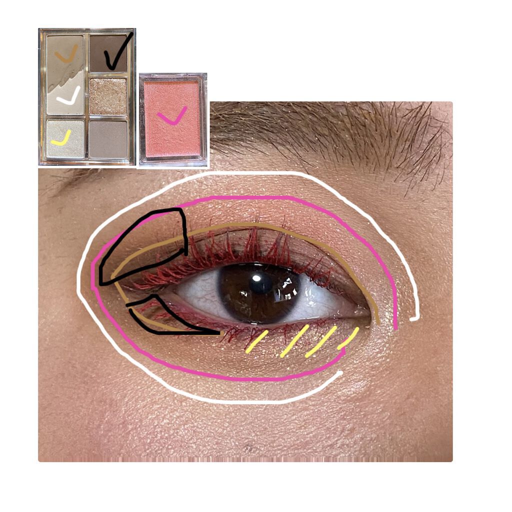 シャドーカスタマイズ (フローティング)/MAJOLICA MAJORCA/単色アイシャドウを使ったクチコミ（2枚目）