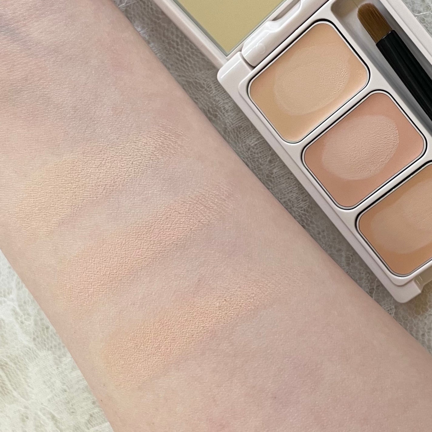 カバーパーフェクトコンシーラー/upink/パレットコンシーラーを使ったクチコミ(5枚目)