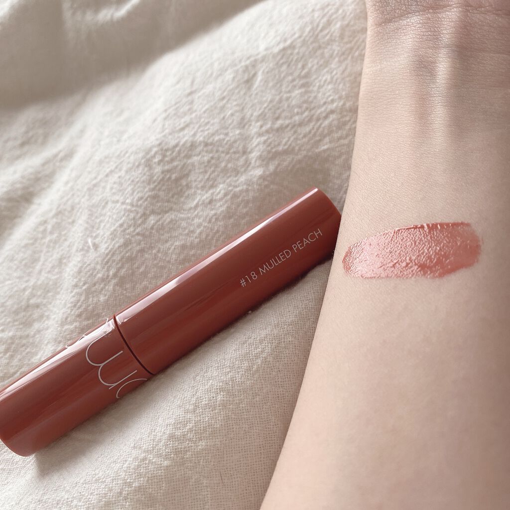 ジューシーラスティングティント/rom&nd/リップティントを使ったクチコミ(1枚目)