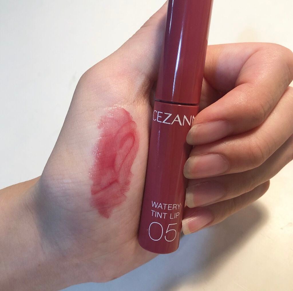ウォータリーティントリップ/CEZANNE/リップティントを使ったクチコミ(1枚目)
