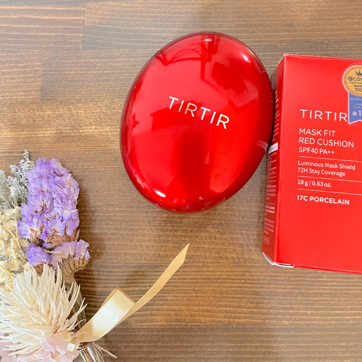 マスク フィット レッド クッション/TIRTIR(ティルティル)/クッションファンデーションを使ったクチコミ(1枚目)