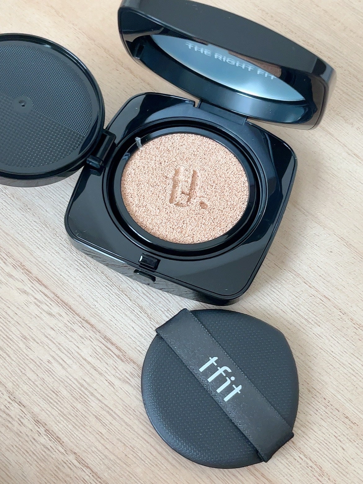 レイヤリングフィット グロークッションEX/TFIT/クッションファンデーションを使ったクチコミ(3枚目)