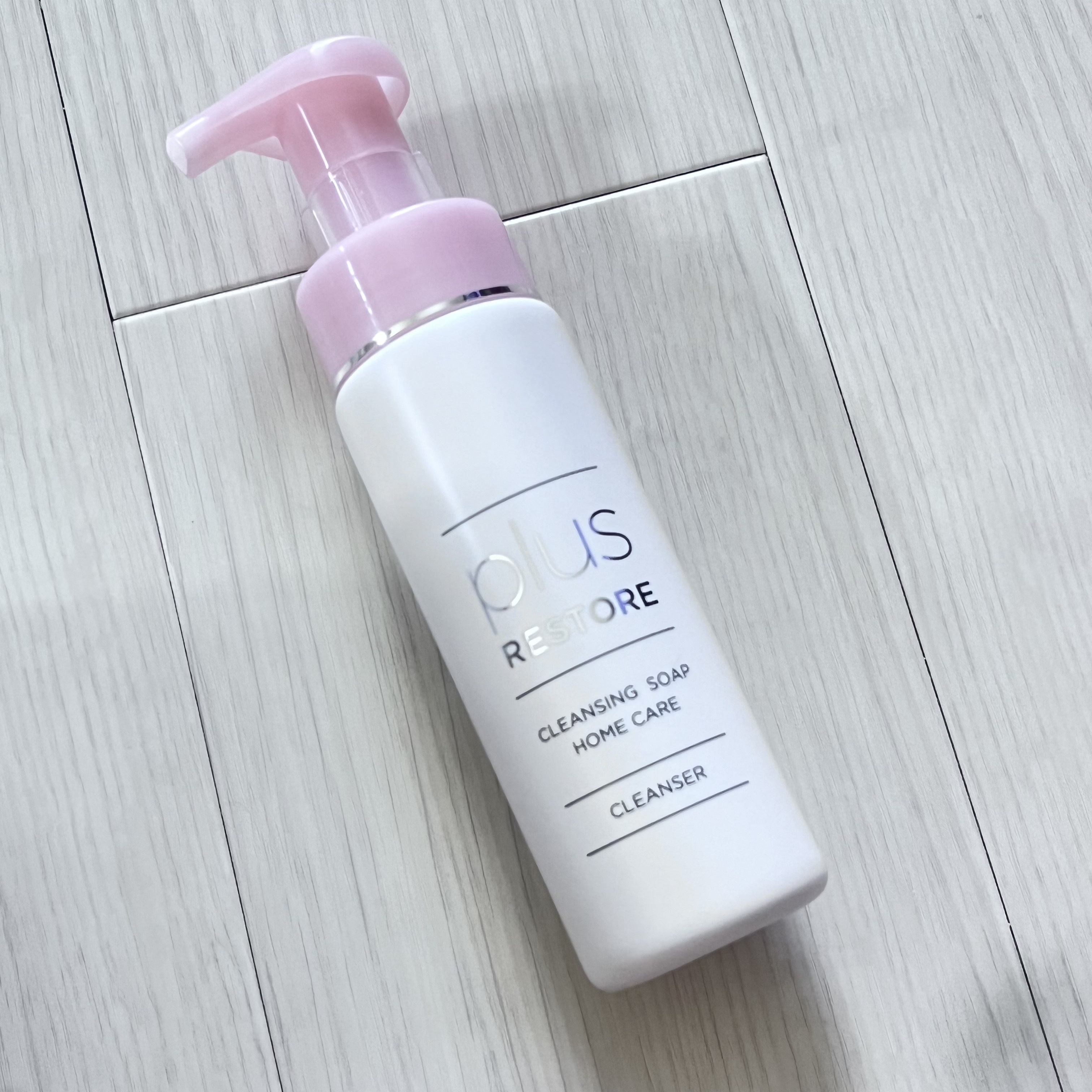 クレンジングソープ泡 ホームケア/PLUSRESTORE/泡洗顔を使ったクチコミ（1枚目）