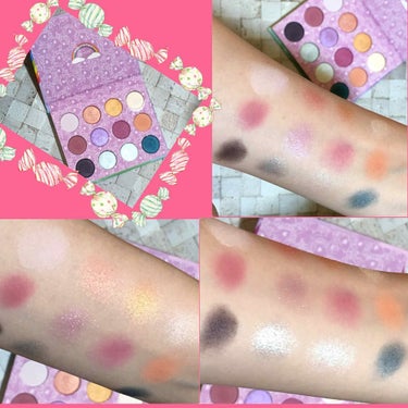 My Little Pony eyeshadow palette/ColourPop/パウダーアイシャドウを使ったクチコミ（2枚目）