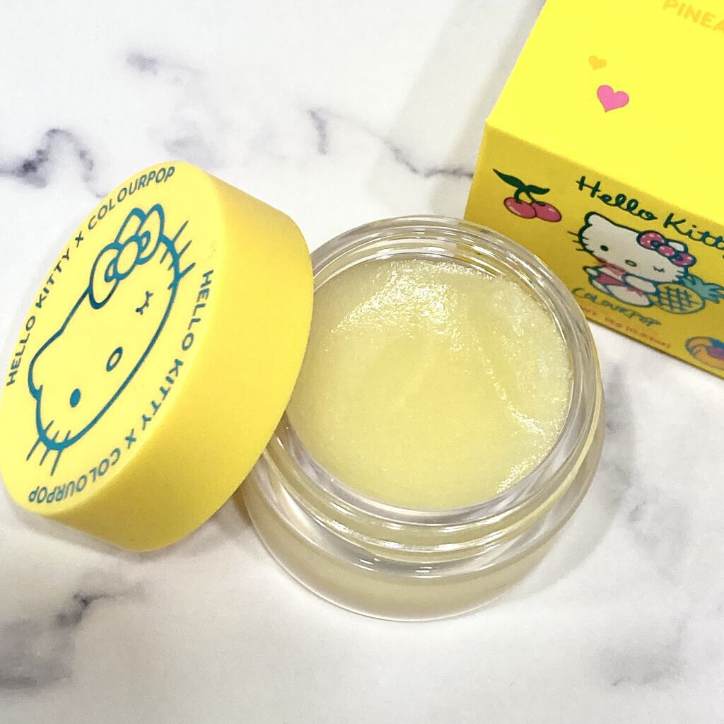 ColourPop パイナップルポップのクチコミ「\キティちゃん×ColourPop/


キティちゃん好き必見🍍


┈┈┈┈┈┈┈┈┈┈┈┈.....」（2枚目）