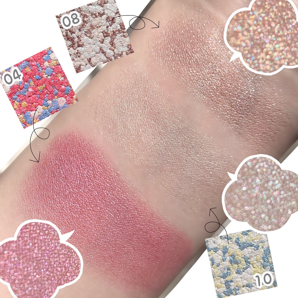 UR GLAM MARBLE EYESHADOW/U R GLAM/単色アイシャドウを使ったクチコミ(2枚目)