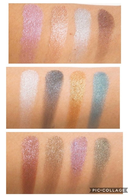 METALS IN YOUR ELEMENTS PALETTE/NYX Professional Makeup/アイシャドウパレットを使ったクチコミ(3枚目)