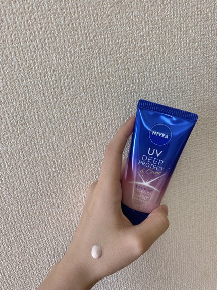 ニベアUV ディープ プロテクト&ケア トーンアップ エッセンス/ニベア/日焼け止めローションを使ったクチコミ(1枚目)