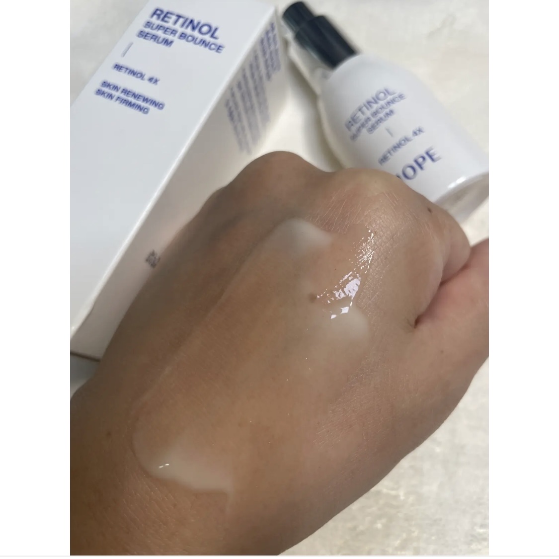 レチノール スーパーバウンス セラム/IOPE/美容液を使ったクチコミ（3枚目）