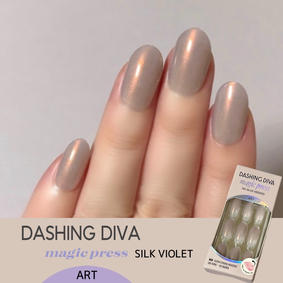 1秒ネイルマジックプレス/DASHINGDIVA MAGICPRESS/ネイルチップ・パーツを使ったクチコミ(1枚目)