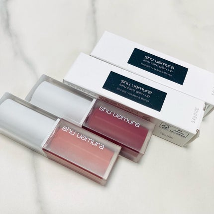 キヌケアグローアップ/shu uemura/口紅を使ったクチコミ(6枚目)