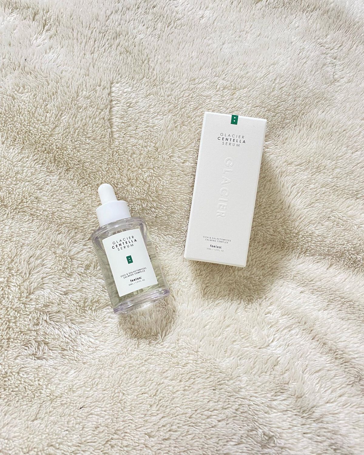 GLACIER CENTELLA SERUM /feelxo/美容液を使ったクチコミ(2枚目)