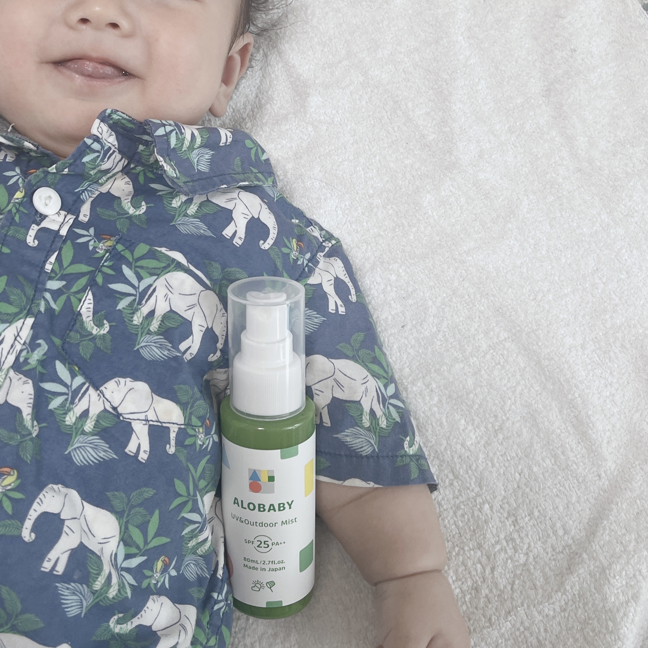 UV&アウトドアミスト/ALOBABY/日焼け止めミスト・スプレーを使ったクチコミ（1枚目）
