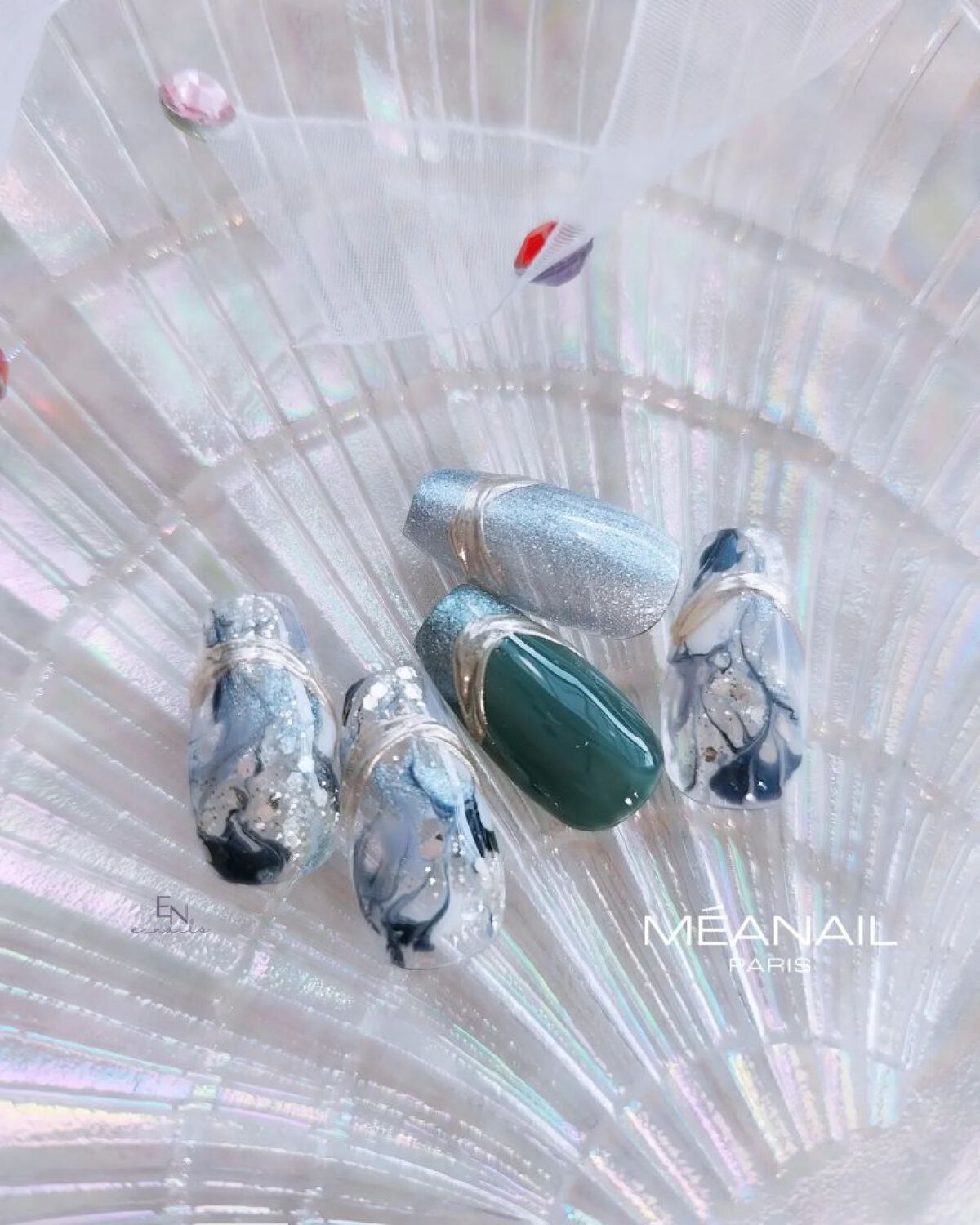 ジェルネイル6色セット/meanail/ジェルネイルを使ったクチコミ（1枚目）