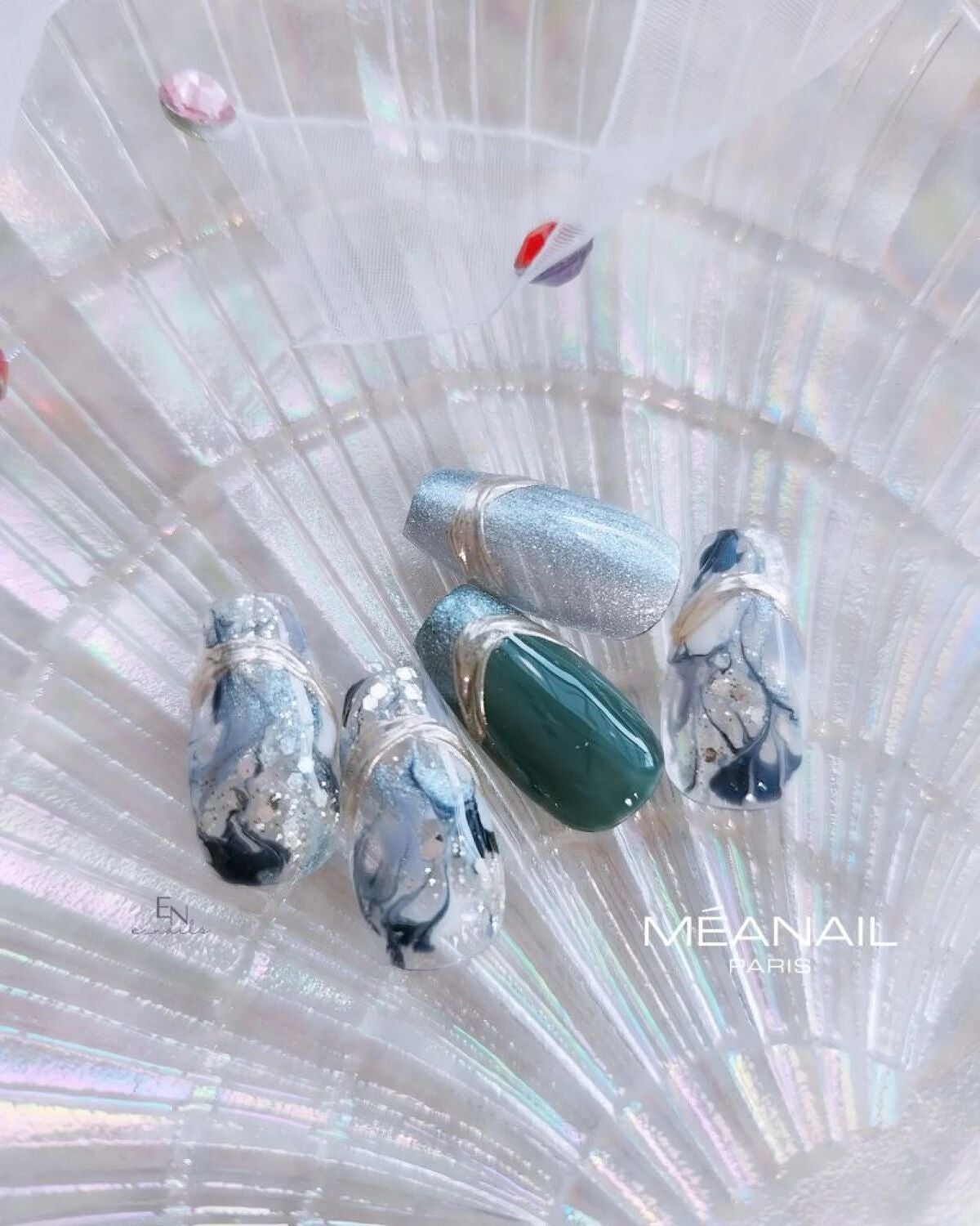 ジェルネイル6色セット/meanail/ジェルネイルを使ったクチコミ(1枚目)