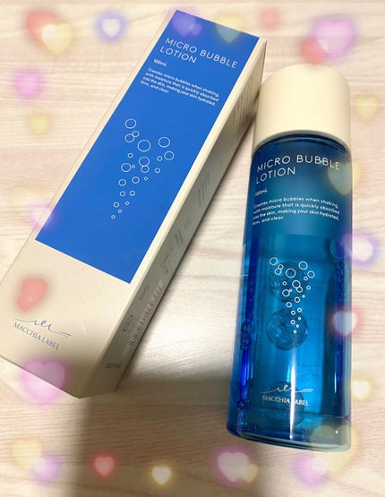 薬用マイクロバブルローション/Macchia Label/化粧水を使ったクチコミ(1枚目)
