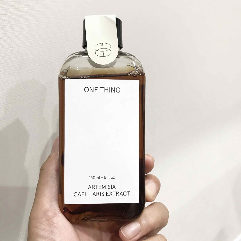 カワラヨモギ化粧水/ONE THING/化粧水を使ったクチコミ（2枚目）